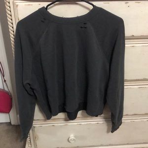 cropped sweater